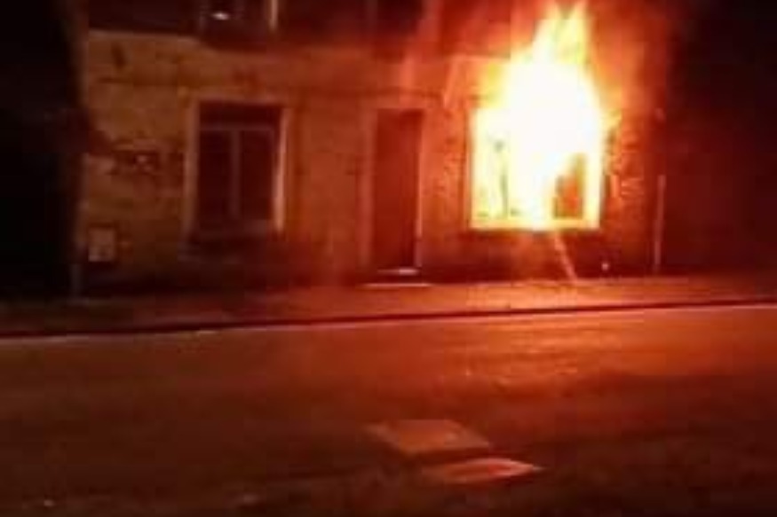 Aulnoye-Aymeries - Incendie d'une maison, rue Jean Catelas