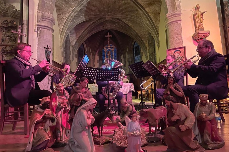 Premier concert en l'église de Ramousies, un cadeau de Noël avant l'heure
